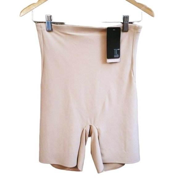 Nwt TC Fine Intimates Just Enough Tummy Control Hi-Waist Thigh Slimmer 2X - Picture 1 of 7